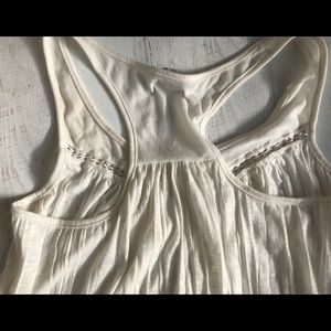 American Eagle Outfitters Tops - American Eagle lace racerback tank top md American Eagle Outfitters Tops - American Eagle lace racerback tank top md
